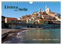 Riviera und Mehr - Nizza, Cannes, San Remo, Monaco (Wandkalender 2025 DIN A4 quer), CALVENDO Monatskalender