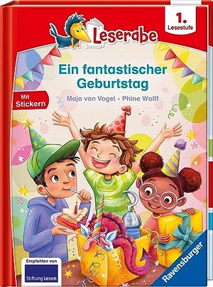 Vogel, Maja von. Leserabe 1. Lesestufe - Ein fantastischer Geburtstag. Ravensburger Verlag, 2024.