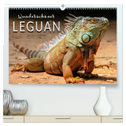 Wunderschöner Leguan (hochwertiger Premium Wandkalender 2024 DIN A2 quer), Kunstdruck in Hochglanz