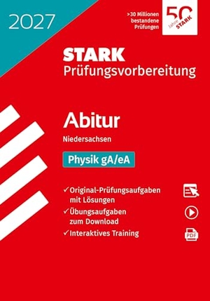STARK Physik gA/eA - Abitur 2027 Niedersachsen - Prüfungsvorbereitung. Stark Verlag GmbH, 2026.