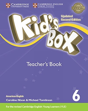 Frino, Lucy / Melanie Williams. Kid's Box Level 6 Teacher's Book American English. Cambridge University Press, 2017.