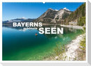 Bayerns schönste Seen (Wandkalender 2025 DIN A2 quer), CALVENDO Monatskalender