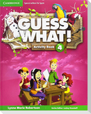 Guess What! Level 4 Activity Book with Home Booklet and Online Interactive Activities Spanish Edition