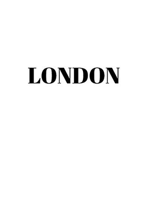 Murre Book Decor. London - Hardcover White Decorative Book for Decorating Shelves, Coffee Tables, Home Decor, Stylish World Fashion Cities Design. Murre Book Decor, 2020.