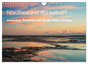 Nordfriesland dunkelbunt ¿ zwischen Tönning und Sankt Peter-Ording (Wandkalender 2024 DIN A4 quer), CALVENDO Monatskalender