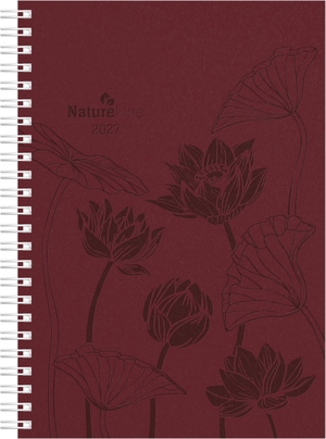Neumann Verlage GmbH & Co KG (Hrsg.). Wochenplaner Nature Line Flower Ringbuch 2027 - Buchkalender A5 (15x21 cm) - Wochenplaner mit 4-sprachigem Kalendarium, Monatsübersicht & Notizbereich, für Beruf, Schule & Alltag. Neumann Verlage GmbH & Co, 2026.