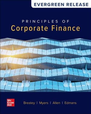 Brealey, Richard A / Myers, Stewart C et al. Loose-Leaf for Principles of Corporate Finance: 2025 Release. McGraw Hill LLC, 2025.