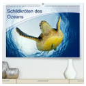 Schildkröten des Ozeans (hochwertiger Premium Wandkalender 2024 DIN A2 quer), Kunstdruck in Hochglanz
