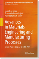 Advances in Materials Engineering and Manufacturing Processes