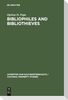 Bibliophiles and Bibliothieves