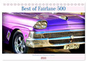 Best of Fairlane 500 - Ein Ford mit Flossen in Kuba (Tischkalender 2024 DIN A5 quer), CALVENDO Monatskalender