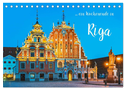 Ein Wochenende in Riga (Tischkalender 2024 DIN A5 quer), CALVENDO Monatskalender