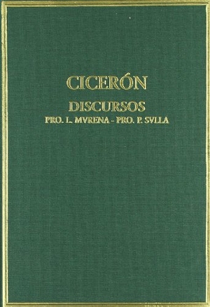 Cicerón / Cicerón Marco Tulio. Discursos. Consejo Superior de Investigaciones Cientificas, 1997.