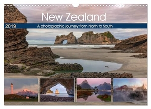 Kruse, Joana. New Zealand, a photographic journey from North to South (Wall Calendar 2024 DIN A3 landscape), CALVENDO 12 Month Wall Calendar - Be enchanted with these 12 photos of one of the most stunning landscape of this world - New Zealand!. Calvendo, 2023.