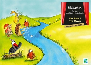 Momm, Helga. Der Rabe - Bildkarten für das Kamishibai-Theater DINA3 in deutsch/englisch. F&M Verlag UG, 2025.