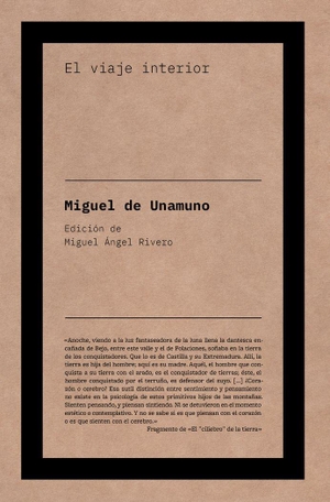 Unamuno, Miguel De. El viaje interior. Malpaso Holding SL, 2021.