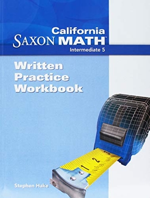 Hake. Written Practice Workbook. Houghton Mifflin, 2007.