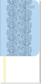 Lady Journal Mini Deluxe Hellblau 2027