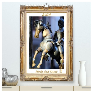 Heepmann, Karolin. Pferde sind Kunst - vertikal (hochwertiger Premium Wandkalender 2024 DIN A2 hoch), Kunstdruck in Hochglanz - Wunderbare, vielfältige Pferdeskulpturen. Calvendo, 2023.