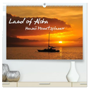 Land of Aloha - Hawaii Monatsplaner (hochwertiger Premium Wandkalender 2024 DIN A2 quer), Kunstdruck in Hochglanz