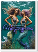 Verführerische Meerjungfrauen (Wandkalender 2025 DIN A3 hoch), CALVENDO Monatskalender