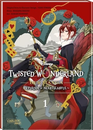 Toboso, Yana / Kowono, Sumire et al. Twisted Wonderland: Der Manga 1 - Episode of Heartslabyul | Magischer Fantasy-Manga inspiriert von den Disney-Bösewichten. Carlsen Verlag GmbH, 2023.