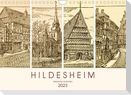 Hildesheim - Historische Ansichten (Wandkalender 2023 DIN A4 quer)