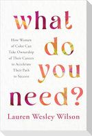 What Do You Need?
