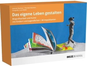 Atelier Neuhaus. Das eigene Leben gestalten - Biografiearbeit und Kunst mit Kindern und Jugendlichen. 80 Impulskarten. Juventa Verlag GmbH, 2023.