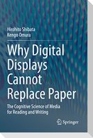 Why Digital Displays Cannot Replace Paper