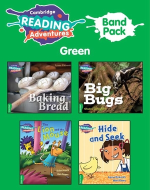 French, Vivian / Pritchard, Gabby et al. Cambridge Reading Adventures Green Band Pack. Cambridge University Press, 2018.