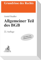Allgemeiner Teil des BGB