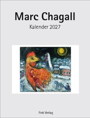 Marc Chagall 2027 - Kunst-Einsteckkalender. Fink Emil, 2026.