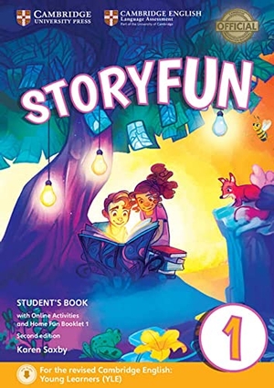 Storyfun for Starters, Movers and Flyers 1. Student's Book with online activities and Home Fun Booklet. 2nd Edition. Klett Sprachen GmbH, 2017.