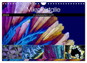 Mikrokristalle in polarisiertem Licht (Wandkalender 2024 DIN A4 quer), CALVENDO Monatskalender