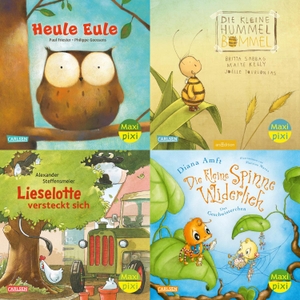 Maxi-Pixi-4er-Set 115: Meine liebsten Bilderbücher (4x1 Exemplar). Carlsen Verlag GmbH, 2024.