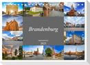Brandenburg Impressionen (Tischkalender 2025 DIN A5 quer), CALVENDO Monatskalender