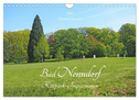 Bad Nenndorf, Kurpark-Impressionen (Wandkalender 2025 DIN A4 quer), CALVENDO Monatskalender
