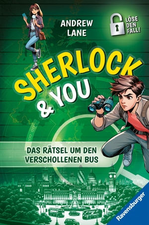 Lane, Andrew. Sherlock & You, Band 3 - Das Rätsel um den verschollenen Bus. Ravensburger Verlag, 2025.