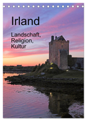 Irland - Landschaft, Religion, Kultur (Tischkalender 2024 DIN A5 hoch), CALVENDO Monatskalender