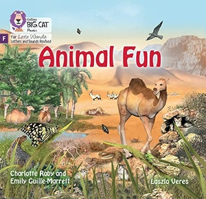 Raby, Charlotte / Emily Guille-Marrett. Animal Fun - Foundations for Phonics. HarperCollins Publishers, 2021.