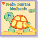 Mein buntes Malbuch ab 2. Tiere