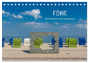 Föhr - Nordfriesische Insel Impressionen (Tischkalender 2024 DIN A5 quer), CALVENDO Monatskalender