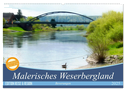 Malerisches Weserbergland - Beverungen (Wandkalender 2025 DIN A2 quer), CALVENDO Monatskalender