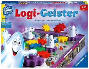 Baars, Gunter. Logi-Geister - Das Logikspiel mit ratternden Zahnrädern. Ravensburger Spieleverlag, 2018.