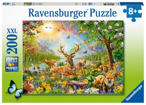 Ravensburger Kinderpuzzle - 13352 Anmutige Hirschfamilie - 200 Teile Puzzle für Kinder ab 8 Jahren. Ravensburger Spieleverlag, 2023.