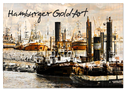 Hamburger GoldArt (Wandkalender 2025 DIN A2 quer), CALVENDO Monatskalender