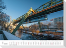 Wuppertaler Schwebebahn 2025 Bildkalender A3 Spiralbindung