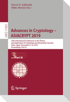 Advances in Cryptology ¿ ASIACRYPT 2019