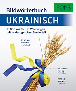 PONS Bildwörterbuch Ukrainisch - 16.000 Wörter und Wendungen mit kulturspezifischem Sonderteil. Pons Langenscheidt GmbH, 2022.